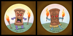 Tiki Gods Art Prints.