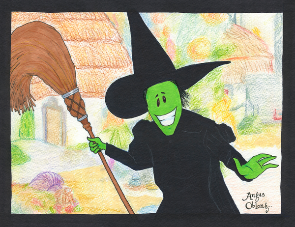 The Wicked Witch of the West Art Print.
