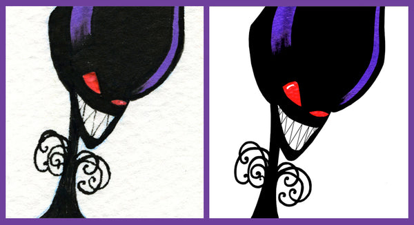 Wicked Woman in her New Purple Dress Digitally Remastered!